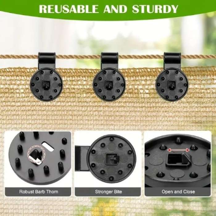 Mulifunctional Sunshade "Net Fixing Clip" - Image 4